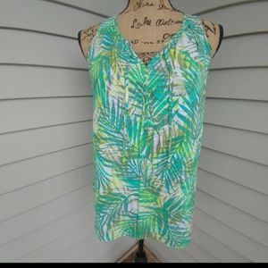 Sonoma sleeveless blouse EUC